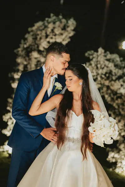 Foto do casal Shelda & Kalebe